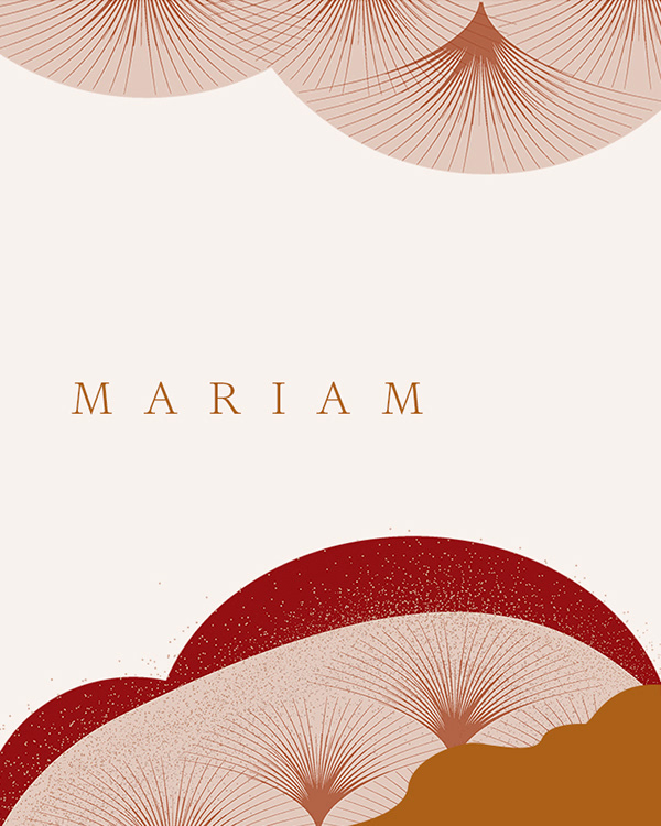 11Illustration for Mariam Fashion Branding by Monograph&Co Vancouver
