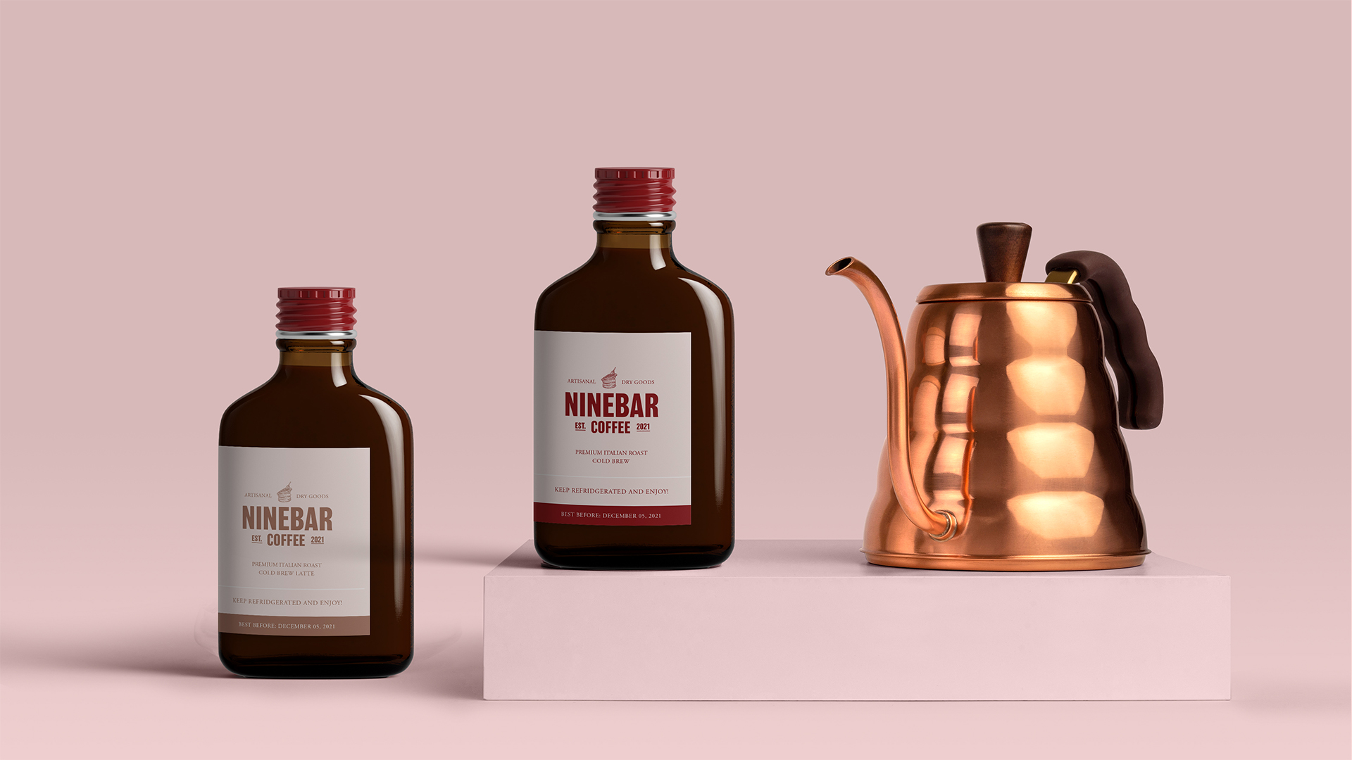 11Ninebar Coffee Cold Brew Packaging Design